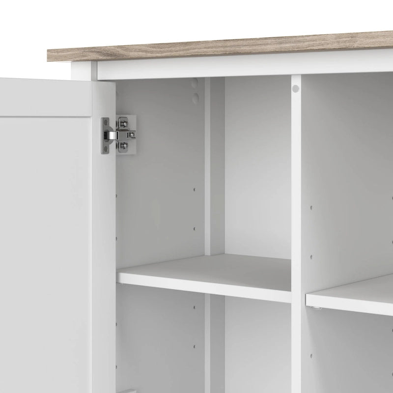 Meuble d'appoint Mayfield avec portes et rangement