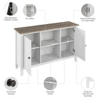 Meuble d'appoint Mayfield avec portes et rangement