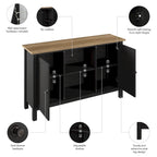 Meuble d'appoint Mayfield avec portes et rangement