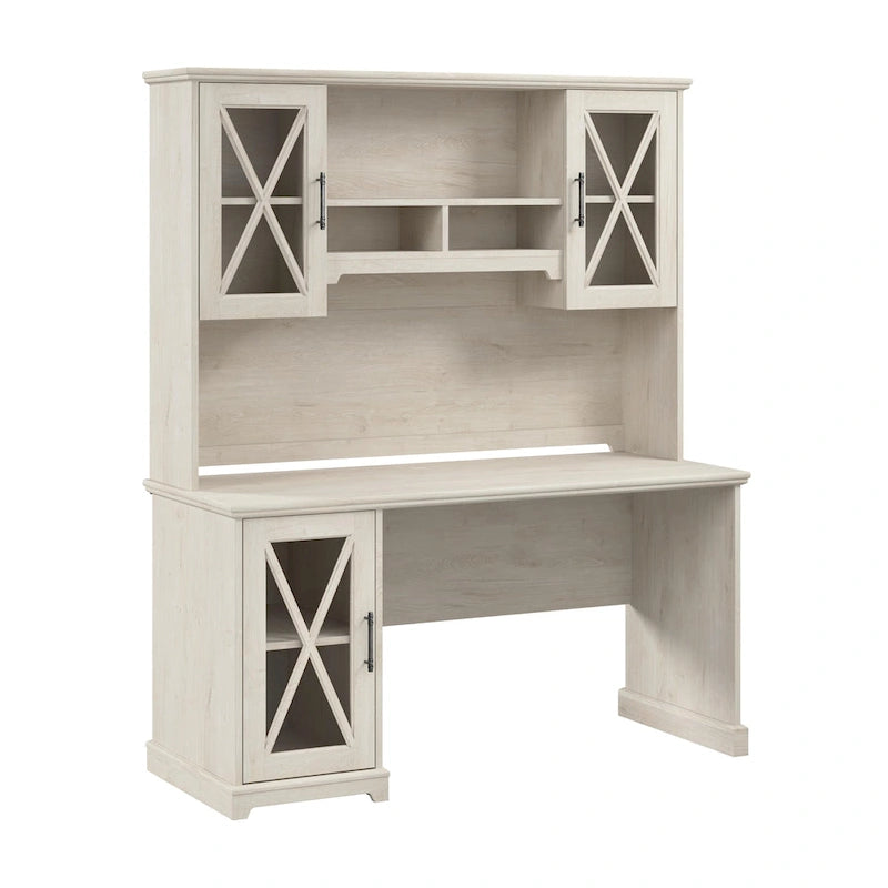 Bureau de ferme Lennox avec huche et meuble de rangement par