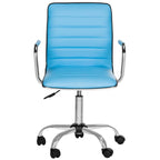 Chaise de bureau réglable en hauteur Kendra Blanche - 22.4 x 19.9 x 35.9 - 22.4 x 19.9 x 35.9 - 22Lx23Px40H