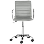 Chaise de bureau réglable en hauteur Kendra Blanche - 22.4 x 19.9 x 35.9 - 22.4 x 19.9 x 35.9 - 22Lx23Px40H