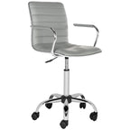 Chaise de bureau réglable en hauteur Kendra Blanche - 22.4 x 19.9 x 35.9 - 22.4 x 19.9 x 35.9 - 22Lx23Px40H