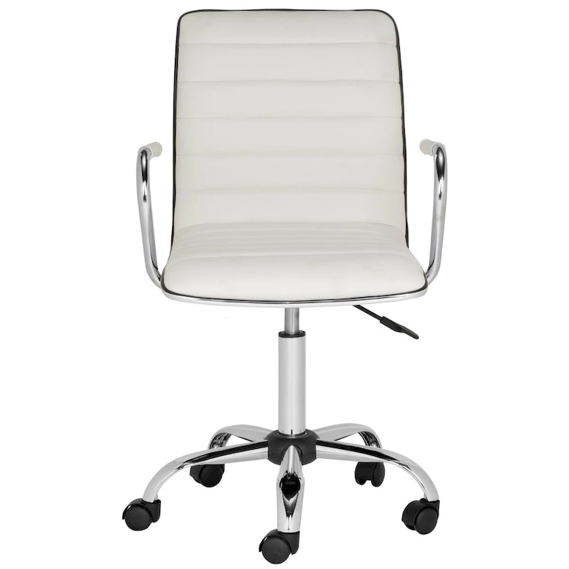 Chaise de bureau réglable en hauteur Kendra Blanche - 22.4 x 19.9 x 35.9 - 22.4 x 19.9 x 35.9 - 22Lx23Px40H