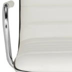 Chaise de bureau réglable en hauteur Kendra Blanche - 22.4 x 19.9 x 35.9 - 22.4 x 19.9 x 35.9 - 22Lx23Px40H