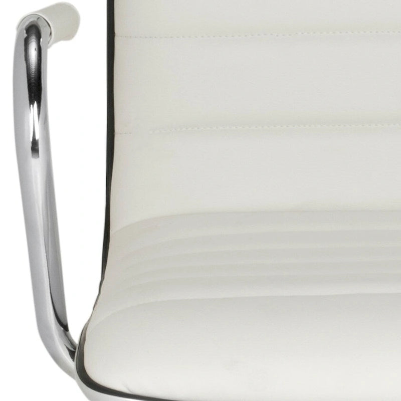 Chaise de bureau réglable en hauteur Kendra Blanche - 22.4 x 19.9 x 35.9 - 22.4 x 19.9 x 35.9 - 22Lx23Px40H