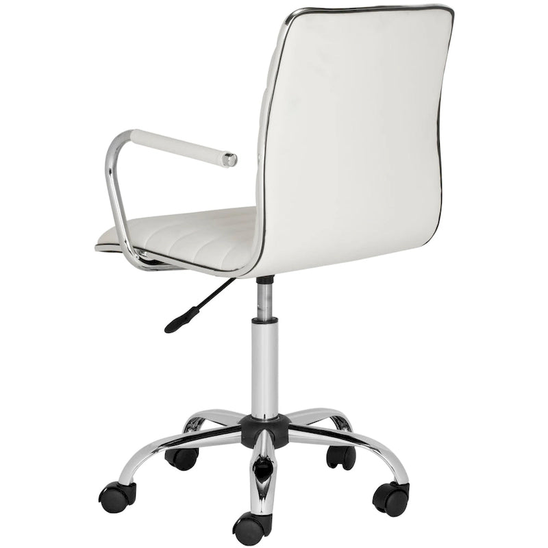 Chaise de bureau réglable en hauteur Kendra Blanche - 22.4 x 19.9 x 35.9 - 22.4 x 19.9 x 35.9 - 22Lx23Px40H