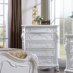 Chambre à coucher traditionnelle 6 pièces en bois massif
