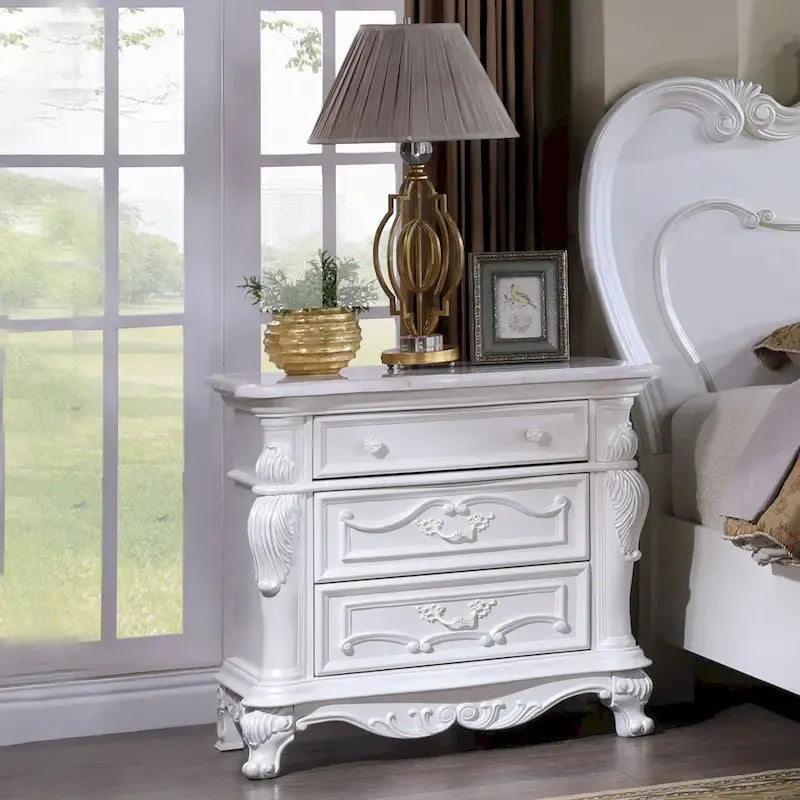 Chambre à coucher traditionnelle 6 pièces en bois massif