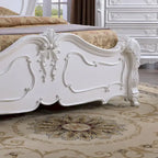 Chambre à coucher traditionnelle 6 pièces en bois massif