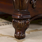 Chambre à coucher traditionnelle 6 pièces en bois massif