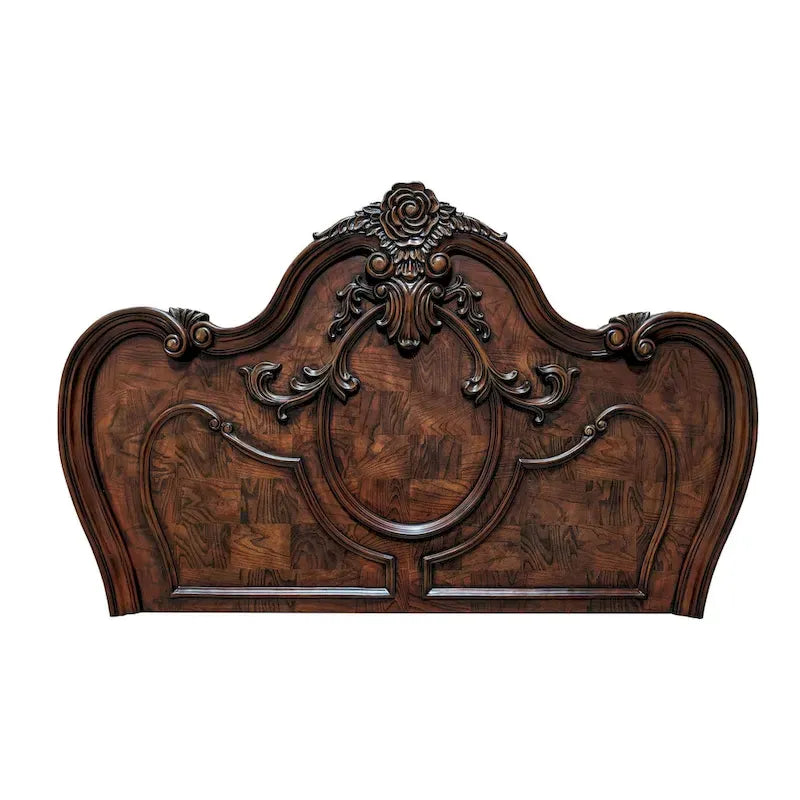 Chambre à coucher traditionnelle 6 pièces en bois massif
