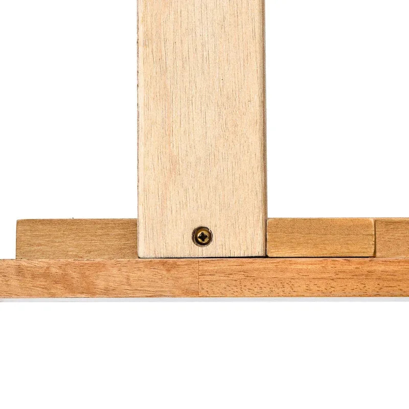 Lit plateforme Queen size en bois de style élégant en chêne avec tête de lit pour chambre à coucher
