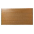 Table de salle à manger en bois naturel/gris de style ferme moderne