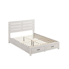 Lit plateforme Geary avec 2 tiroirs de rangement