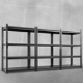   Metal Shelving Unit, Heavy Duty Garage Storage Rack, 3Pack