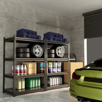 Étagères métalliques, rayonnage de garage robuste, paquet de 3
