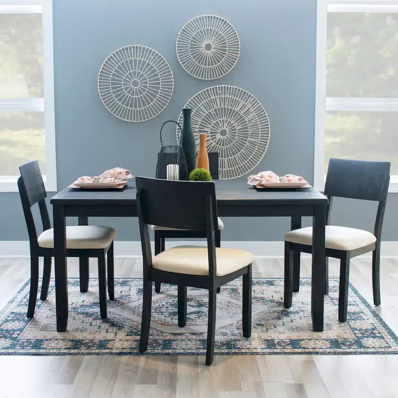 Chaise de salle à manger Jepson Boho (lot de 2)