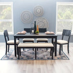 Chaise de salle à manger Jepson Boho (lot de 2)