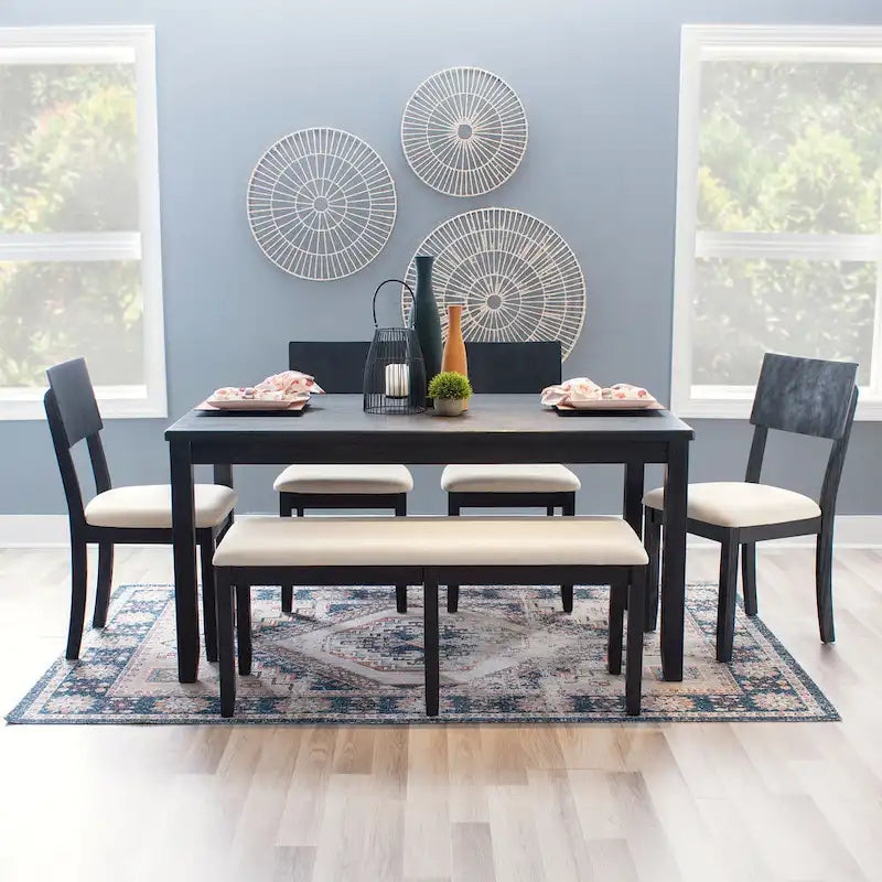 Chaise de salle à manger Jepson Boho (lot de 2)