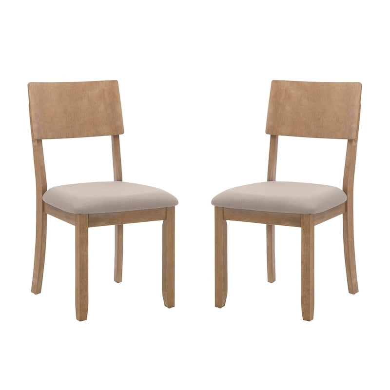 Chaise de salle à manger Jepson Boho (lot de 2)