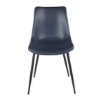 Chaise de salle à manger industrielle en similicuir d'inspiration vintage Carson Carrington (lot de 2)