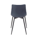 Chaise de salle à manger industrielle en similicuir d'inspiration vintage Carson Carrington (lot de 2)