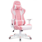   Ergonomic Faux Leather Adjustable Swivel Office Gaming Chair