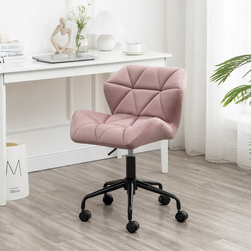 Chaise de bureau pivotante réglable Eldon capitonnée