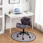Chaise de bureau pivotante réglable Eldon capitonnée