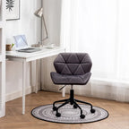 Chaise de bureau pivotante réglable Eldon capitonnée