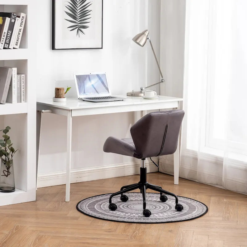 Chaise de bureau pivotante réglable Eldon capitonnée