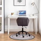Chaise de bureau pivotante réglable Eldon capitonnée