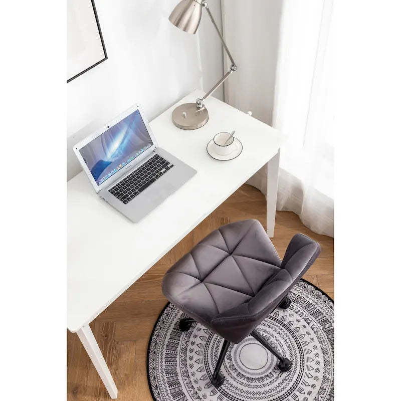 Chaise de bureau pivotante réglable Eldon capitonnée