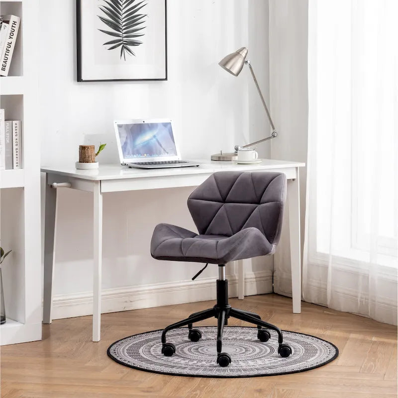 Chaise de bureau pivotante réglable Eldon capitonnée