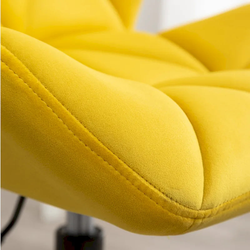 Chaise de bureau pivotante réglable Eldon capitonnée
