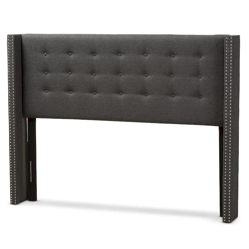 Tête de lit contemporaine en tissu de