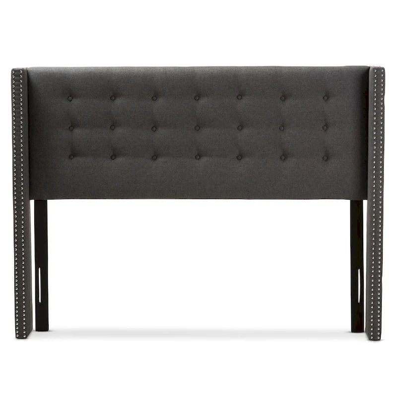 Tête de lit contemporaine en tissu de