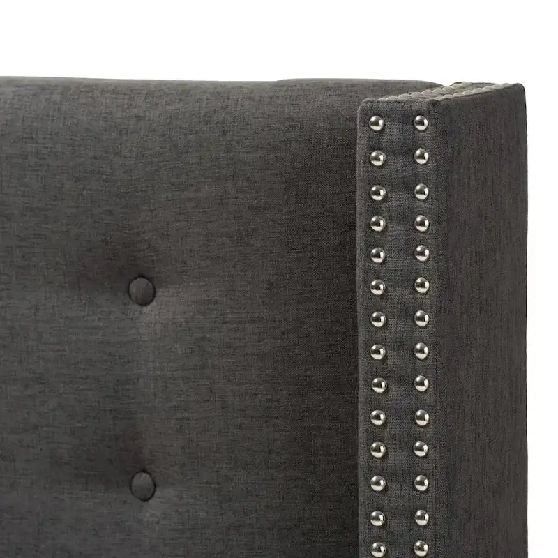 Tête de lit contemporaine en tissu de