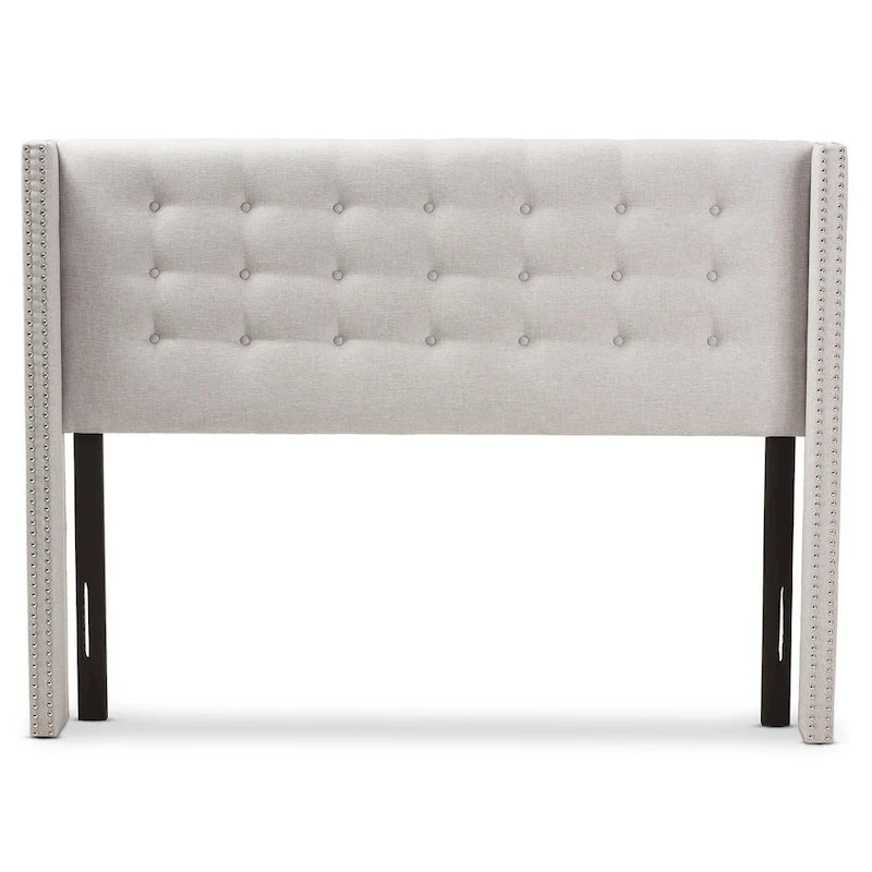 Tête de lit contemporaine en tissu de