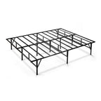 Priage by   SmartBase Compack Black Metal Mattress Foundation