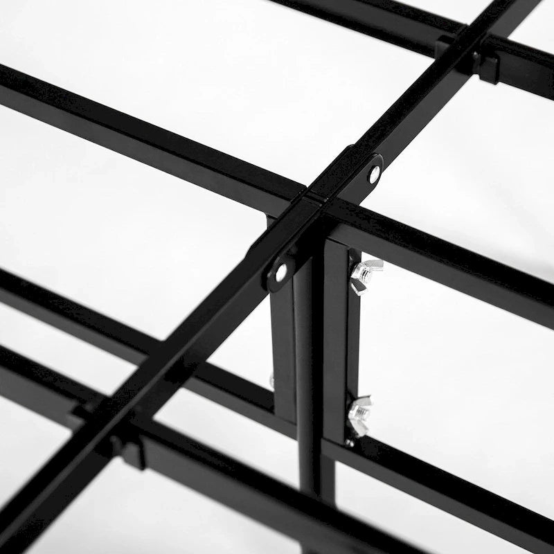 Priage by SmartBase Compack Sommier en métal noir