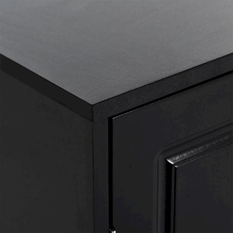   Sleek and Modern Shoe Cabinet with Adjustable Shelves