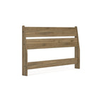 Tête de lit à panneaux Deanlow Honey avec commode et table de chevet