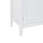 Buffet Minimaliste Classique en Bois avec un Placard et un Compartiment de Rangement Ouvert