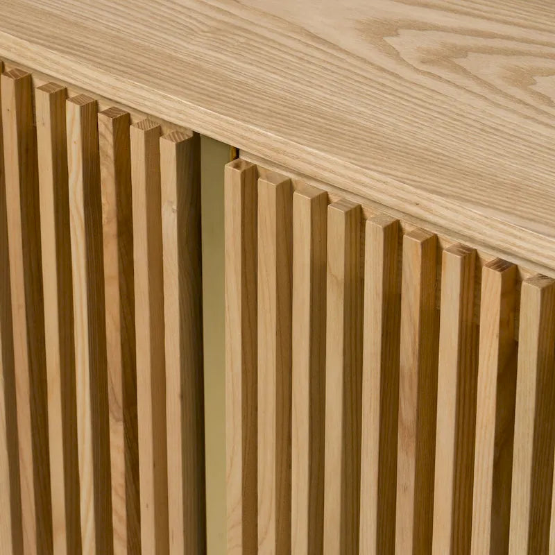 Buffet Sandy moderne en frêne naturel