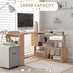 Bureau d'angle en L