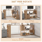 Bureau d'angle en L