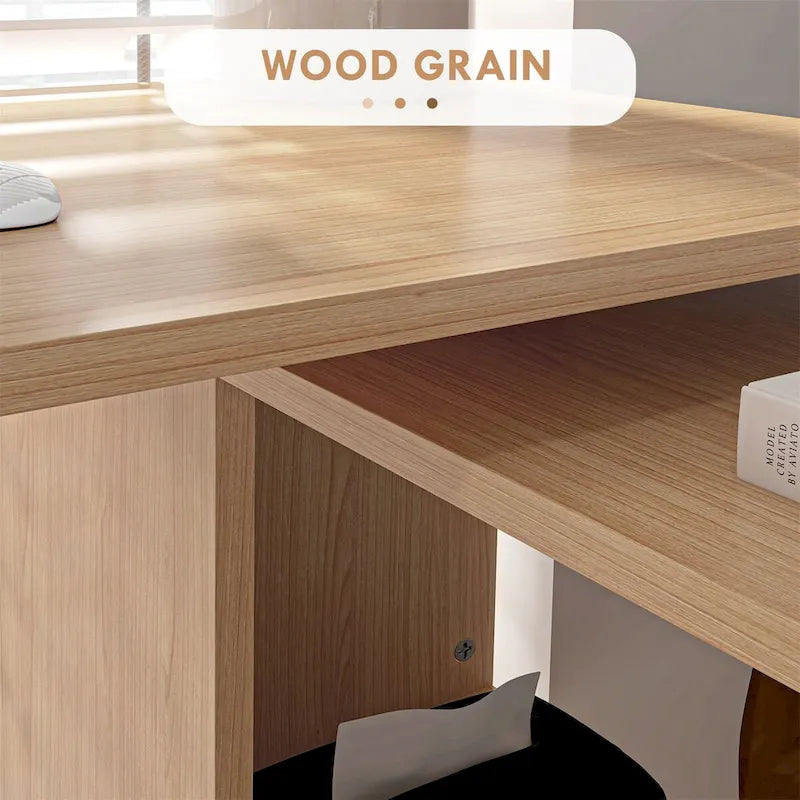 Bureau d'angle en L