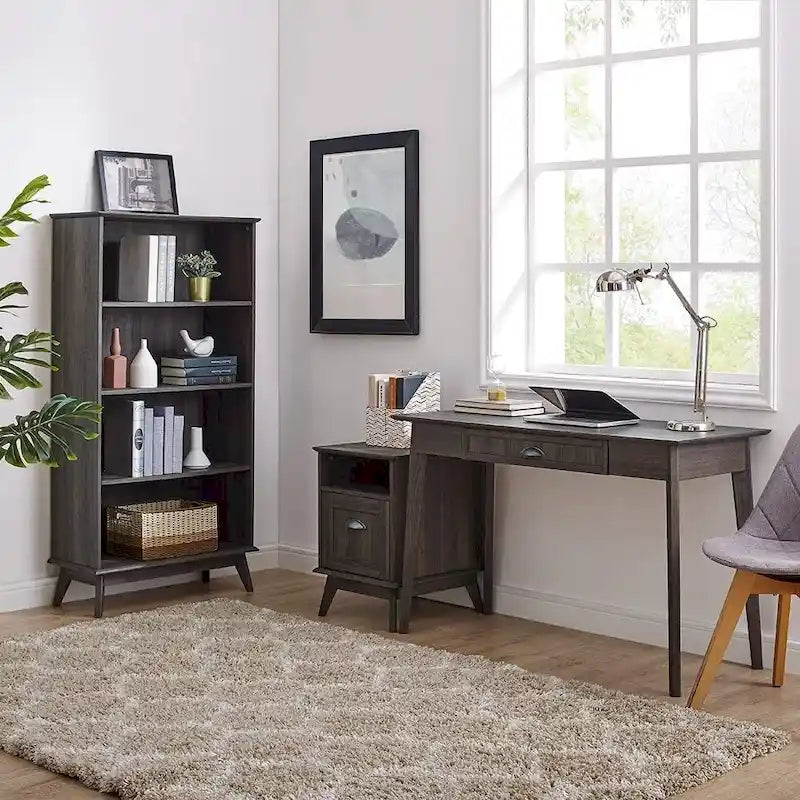 Bureau d'écriture moderne avec tiroir et hub USB pour bureau à domicile